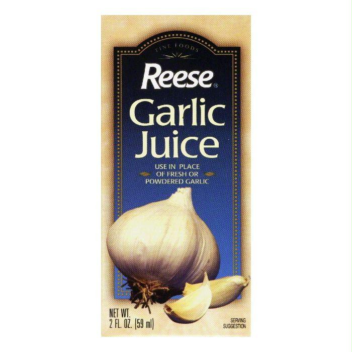 Reese Garlic Juice, 2 Oz (pack Of 12)