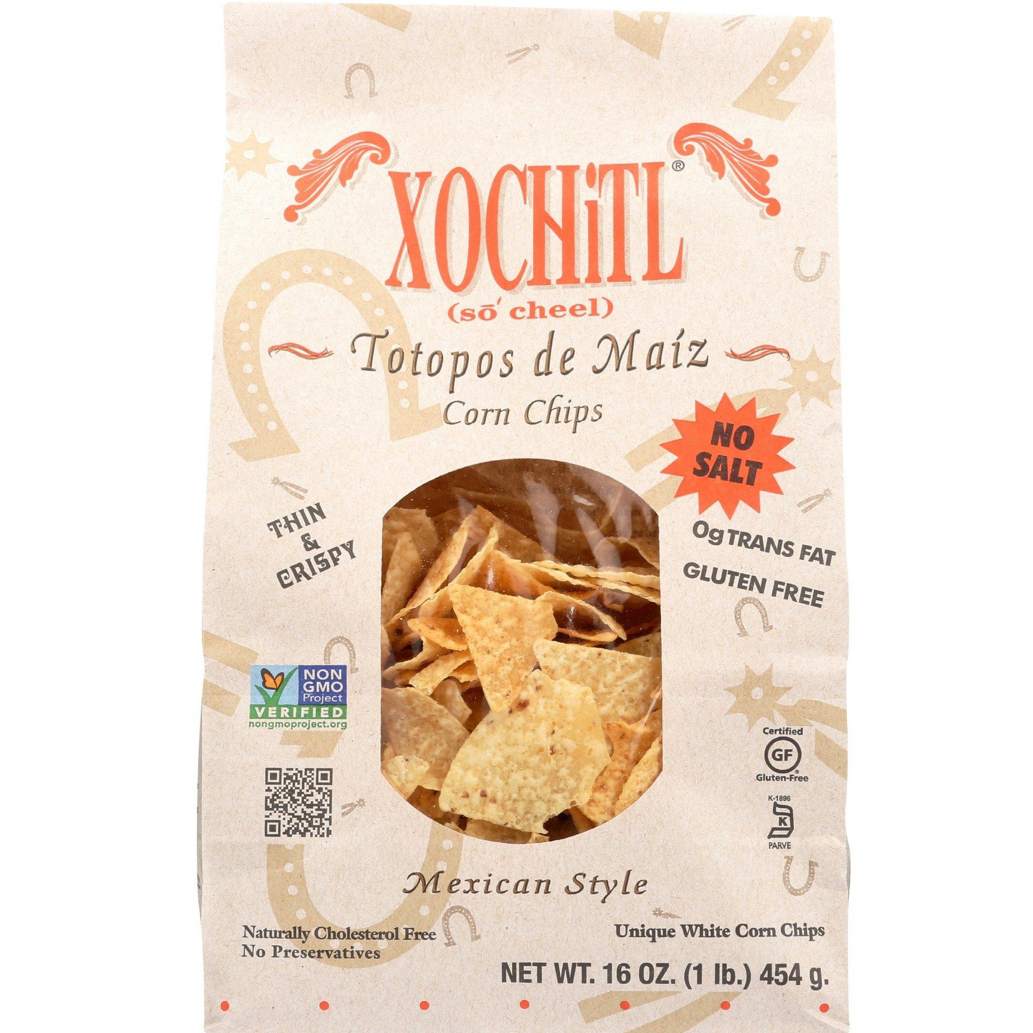 Xochitl No Salt Corn Chips, 16 Oz (pack Of 9) - G4UMarket.com