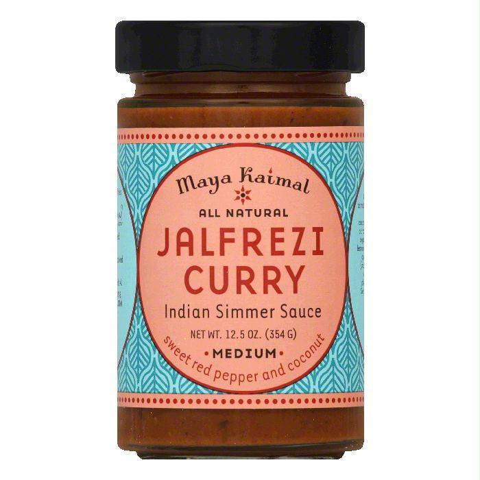 Maya Kaimal Medium Jalfrezi Curry Indian Simmer Sauce 12 5 Oz Pack Of